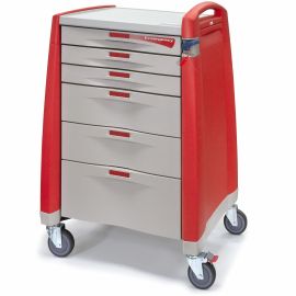 AVALO MEDICAL CART 10 DRAWERS HIGH BREAKAWAY LOCKING