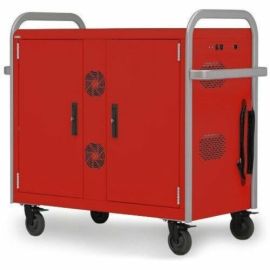 32X LINK CART, NETWORK READY, RED PAINT W/ ALUMINUM RAILS NON-STOCK. MADE IN USA
