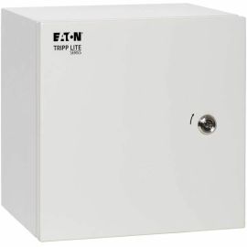 Tripp Lite by Eaton SmartRack Outdoor Industrial Enclosure with Lock - NEMA 4, Surface Mount, Metal Construction, 12 x 12 x 6 in., Gray
