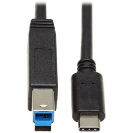 Eaton Tripp Lite Series USB-C to USB-B Cable (M/M) - USB 3.2, Gen 2 (10 Gbps), Thunderbolt 3 Compatible, 20-in. (50.8 cm)
