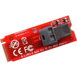 U.2 - MINISAS TO M.2 M-KEY NVME SFF-8639 ADAPTER