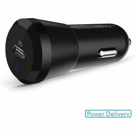 CELLAIRIS CAR ADAPTER - SINGLE USB-C 3.0A 20W BLAC
