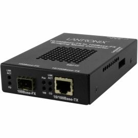 Transition Networks 10/100 Bridging 10/100Base-TX to 100Base-FX Media Converter