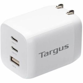 65W USB-C MULTI-PORT GAN WALL CHARGER WHITE