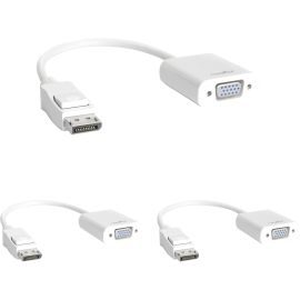 Rocstor DisplayPort to VGA Video Adapter Converter (3 Pack)