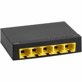 FIVE 10/100/1000MBPS RJ45 GIGABIT ETHERNET PORTS; PLUG AND PLAY; SUPPORTS AUTO N
