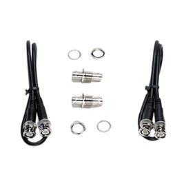 FRONT MOUNT ANTENNA CABLE KIT (2 CABLES AND 2 BNC ADAPTERS)