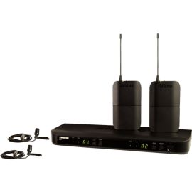 Shure Wireless Dual Presenter System with two CVL Lavalier Microphones