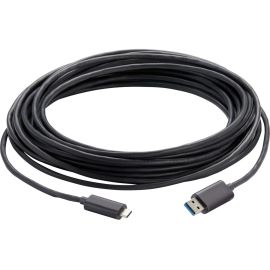 Vaddio 49 ft USB 3.2 Active Optical Cable - Type C to Type A - Black