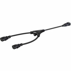 MONOPRICE HEAVY DUTY SPLITTER POWER CORD - IEC 60320 C20 TO 2X IEC 60320 C13_ 14