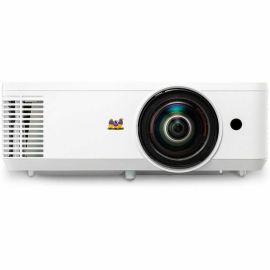 ViewSonic PS502W - 4000 Lumens WXGA Bright Short Throw Projector with Dual HDMI, USB A