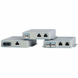 10/100/1000 2XRJ-45 POE 60W MED IA CONVERTER SFP DC -40-75C