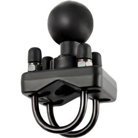 AM DOUBLE U-BOLT BASE WITH 1.5IN BALL FOR RAILS FROM 1IN TO 1.25IN IN DIAMETER