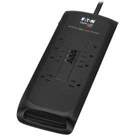 8-OUTLET SURGE PROTECTOR 5-15R 2400J TEL/MODEM  8 FT. BRAIDED CORD
