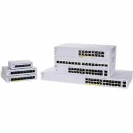 CBS110 UNMANAGED 24-PORT GE, 2X1G SFP SHARED REMANUFACTURED