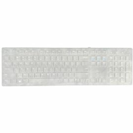 100% SILICONE CLEAR, FITTED DRAPE/COVER FOR USE WITH DELL KM636 AND KM216 KEYBOA