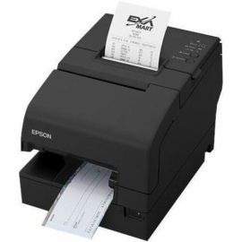 Epson OmniLink TM-H6000V Business Thermal Transfer Printer - Monochrome - Receipt Print - USB - Serial - Bluetooth - Wireless LAN - Near Field Communication (NFC) - With Cutter - Black, White