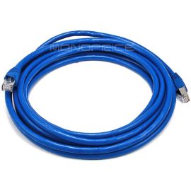 CAT6A 24AWG STP CABLE_ 14FT BLUE