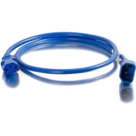8FT C14 TO C13 18/3 SJT BLUE