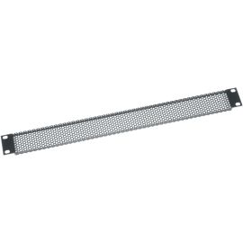 Middle Atlantic 1RU Rack Vent Panel - Perforated with 64% Open Area - Black