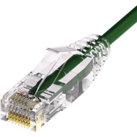 UNC CAT6A SLIM PATCH CABLE 25 FT GREEN