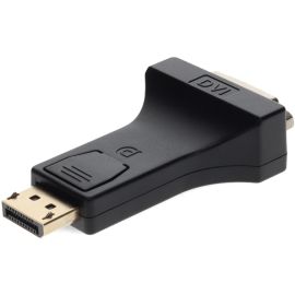 ADDON 5 PACK OF DISPLAYPORT MALE TO DVI-I (29 PIN) FEMALE BLACK ADAPTER, 3 YEARS
