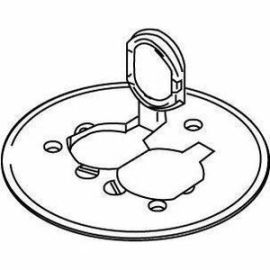 ALUM DUPLEX RECPT PLATE R