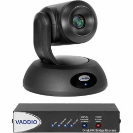 Vaddio RoboSHOT 12E HDBT Video Conferencing Camera - Black - USB 3.0 - TAA Compliant