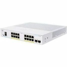 CBS350 MANAGED 16-PORT GE, FULL POE, 2X1G SFP REMANUFACTURED