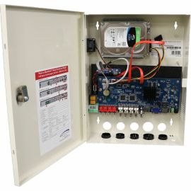 6 CH. WALL-MOUNT HYBRID RECORDER, 8TB, NDAA