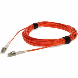 ADDON 15M LC TO LC ORANGE OM2 DUPLEX OFNR (RISER-RATED) FIBER PATCH CABLE