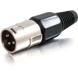 XLR MALE INLINE CONNECTOR (TAA COMPLIANT)