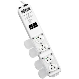 Tripp Lite by Eaton Safe-IT UL 60601-1 Medical-Grade Surge Protector for Patient-Care Vicinity 4x Hospital-Grade Outlets 15 ft. Cord Antimicrobial Protection