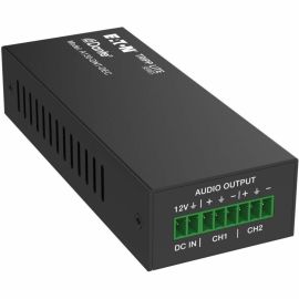 2-CHANNEL ANALOG AUDIO DECODER POE 100M PCM 2.0 44.KHZ/48KHZ/96KHZ