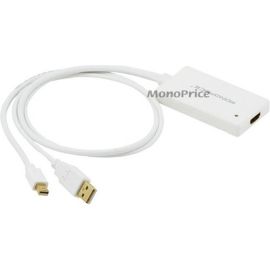 MINIDP 1.1 MALE & USB MALE AUDIO TO HDMI