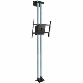 Peerless-AV Wall Mount for Flat Panel Display - Black, Chrome