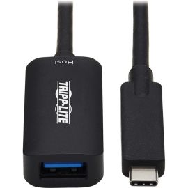 Tripp Lite by Eaton USB 3.2 Gen 2 Active Extension Cable - USB-C to USB-A (M/F) 10 Gbps Data Only 5 m (16.4 ft.)