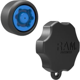 RAM 6 PIN-LOCK SECURITY KNOB AND KEY KNOB FOR 1 INCHES DIAMETER B SIZE ARMS