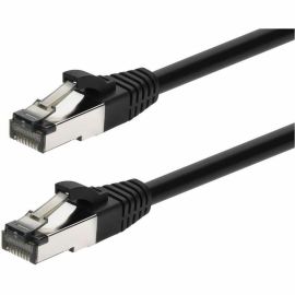 MONOPRICE CAT8 15FT BLACK PATCH CABLE DOUBLE SHIELDED (S/FTP) 28AWG 2GHZ 40G PUR