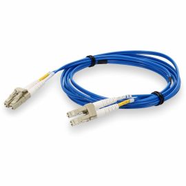 8M LC M/M BLUE OM4 DUPLEX RISER FIBER PATCH CBL