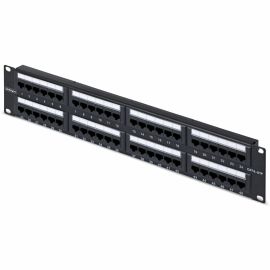 48-PORT 2U CAT6 PATCH PANEL RACKMOUNT/UTP/RJ45/110 PUNCH DOWN