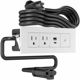 DASH FPC 2OL,1 USB A/C,1 PBS,WHITE