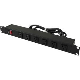 RACKMOUNT, 19IN BLACK W/6