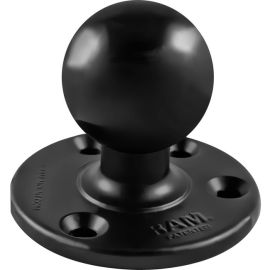 RAM 3.68IN DIAMETER ROUND BASE WITH 2.25IN BALL & STEEL REINFORCEMENT