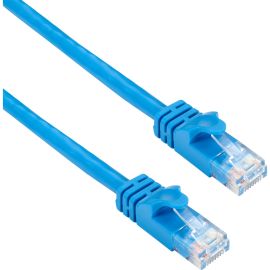 Black Box CAT6A 500-MHz STR Patch Cable Slim Molded Snagless Boot - UTP, CM PVC, BL, 14FT