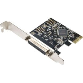 PCIE 1X PORT PRINTER/PARALLEL CARD, MOS