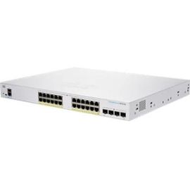 CBS350 MANAGED 24-PORT GE, POE, 4X1G SFP