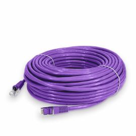 60FT RJ-45 M/M CAT6 VIOLET CU PATCH CBL