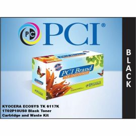 PCI BRAND COMPATIBLE KYOCERA-MITA TK-6117 1T02P10US0 BLACK TONER CARTRIDGE WITH