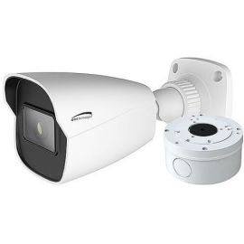 2MP H.265 IP BULLET CAMERA WITH IR, 2.8MM FIXED LENS, INCLUDED JUNCTION BOX, WHI